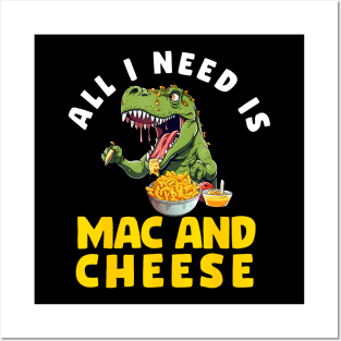 Mac n Cheese Kids Boys Girls Funny Macaroni and Cheese Posters and Art